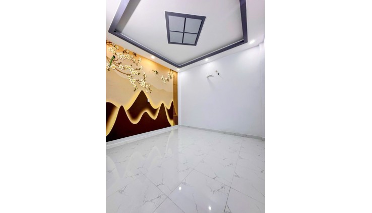 NHÀ 1/ LÔ TƯ, NGAY CHỢ GÒ XOÀI, HẺM 5M THÔNG, 48M2, 2 TẦNG 2PN GIÁ NHỈNH 4 TỶ